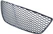 Mercedes Benz Passenger Side Bumper Grille-Textured Black, Plastic, Replacement REPM015534