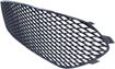 Mercedes Benz Driver Side Bumper Grille-Textured Black, Plastic, Replacement REPM015535