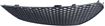 Mercedes Benz Driver Side Bumper Grille-Textured Black, Plastic, Replacement REPM015535