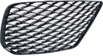 Mercedes Benz Passenger Side Bumper Grille-Textured Black, Plastic, Replacement REPM015536