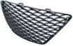 Mercedes Benz Passenger Side Bumper Grille-Textured Black, Plastic, Replacement REPM015536