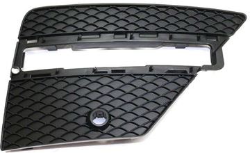 Mercedes Benz Passenger Side Bumper Grille-Textured Black, Plastic, Replacement REPM015551