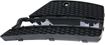 Mercedes Benz Passenger Side Bumper Grille-Textured Black, Plastic, Replacement REPM015551