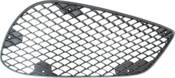 Mercedes Benz Passenger Side Bumper Grille-Textured Black, Plastic, Replacement REPM015555