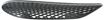 Mercedes Benz Passenger Side Bumper Grille-Textured Black, Plastic, Replacement REPM015555