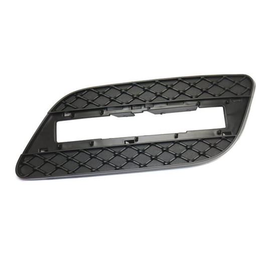 Mercedes Benz Passenger Side Bumper Grille-Textured Black, Plastic, Replacement REPM112703