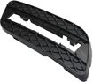 Mercedes Benz Driver Side Bumper Grille-Textured Black, Plastic, Replacement REPM112704