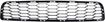 Nissan Bumper Grille-Textured Black, Plastic, Replacement REPN015301