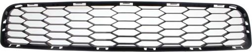 Nissan Bumper Grille-Textured Black, Plastic, Replacement REPN015301