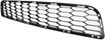 Nissan Bumper Grille-Textured Black, Plastic, Replacement REPN015301