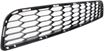 Nissan Bumper Grille-Textured Black, Plastic, Replacement REPN015301