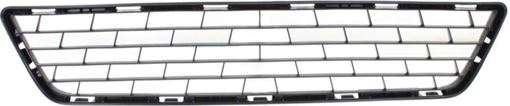 Nissan Bumper Grille-Textured Dark Gray, Plastic, Replacement REPN015302Q