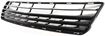 Pontiac Center Bumper Grille-Textured Black, Plastic, Replacement REPP015301