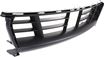 Porsche Center Bumper Grille-Textured Black, Plastic, Replacement REPP015304