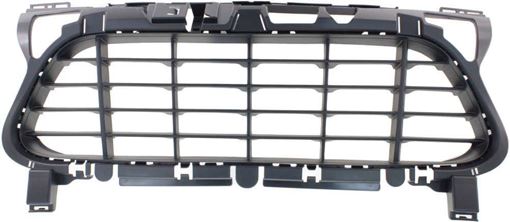 Porsche Bumper Grille-Textured Black, Plastic, Replacement REPP015306