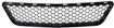 Pontiac Center Bumper Grille-Black, Plastic, Replacement REPP070110