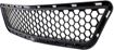 Pontiac Center Bumper Grille-Black, Plastic, Replacement REPP070110