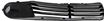 Pontiac Driver Side Bumper Grille-Textured Gray, Plastic, Replacement REPP070304