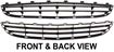 Saturn Center Bumper Grille-Primed, Plastic, Replacement REPS015304