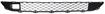 Toyota Center Bumper Grille-Textured Black, Plastic, Replacement REPT015302