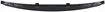 Toyota Bumper Grille-Textured Black, Plastic, Replacement REPT015303