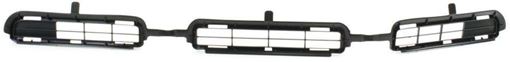 Toyota Center Bumper Grille-Textured Black, Plastic, Replacement REPT015305