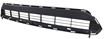 Toyota Bumper Grille-Textured Black, Plastic, Replacement REPT015318