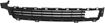 Toyota Bumper Grille-Black, Plastic, Replacement REPT015323