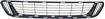 Toyota Bumper Grille-Black, Plastic, Replacement REPT015328