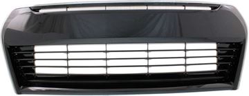 Bumper Grille, Corolla 14-16 Front Bumper Grille, Black, With Chrome Trim, S/Special Edition Models - Capa, Replacement REPT015337Q