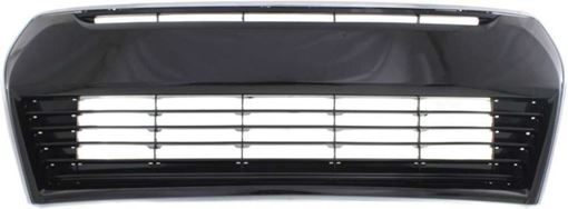 Toyota Bumper Grille-Black, Plastic, Replacement REPT015337