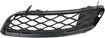 BMW Passenger Side Bumper Grille-Textured Black, Plastic, Replacement REPT015503