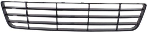 Volkswagen Center Bumper Grille-Black, Plastic, Replacement REPV015312