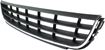 Volkswagen Bumper Grille-Black, Plastic, Replacement REPV015705