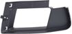 Volkswagen Driver Side Bumper Grille-Textured Black, Plastic, Replacement REPV018910