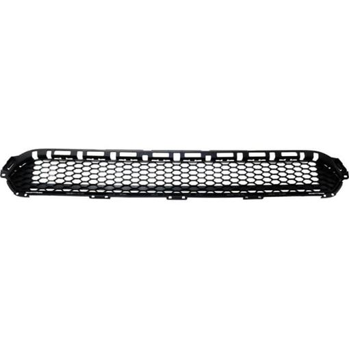 Bumper Grille, Pilot 16-18 Front Bumper Grille, Center, Dark Gray - Capa, Replacement RH01530004Q