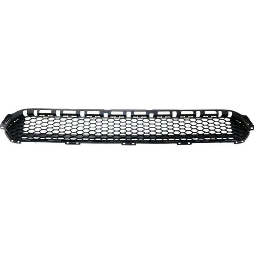 Honda Center Bumper Grille-Dark Gray, Plastic, Replacement RH01530004