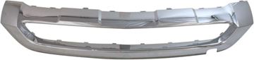 Mercedes Benz Center Bumper Grille-Chrome, Plastic, Replacement RM01530001