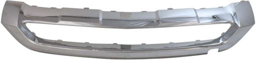 Mercedes Benz Center Bumper Grille-Chrome, Plastic, Replacement RM01530001