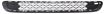 Mini Bumper Grille-Dark Gray, Plastic, Replacement RM01530006