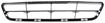 Nissan Bumper Grille-Black, Plastic, Replacement RN01530001