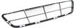 Nissan Bumper Grille-Black, Plastic, Replacement RN01530001