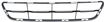 Nissan Bumper Grille-Black, Plastic, Replacement RN01530001