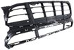 Porsche Center Bumper Grille-Black, Plastic, Replacement RP01530001