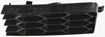 Scion Passenger Side Bumper Grille-Textured Black, Plastic, Replacement S012701