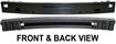 Pontiac, Chevrolet Rear Bumper Reinforcement-Steel, Replacement REPC762111