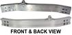 Infiniti Front Bumper Reinforcement-Aluminum, Replacement REPI012505