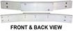 Infiniti Rear Bumper Reinforcement-Steel, Replacement REPI762105