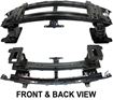 Saturn Front Bumper Reinforcement-Steel, Replacement REPS012512