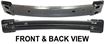 Toyota Front Bumper Reinforcement-Steel, Replacement REPT012508